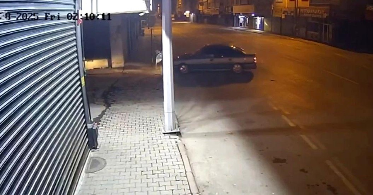 Drift atan araçtan hava ateş açanlar yakalandı
