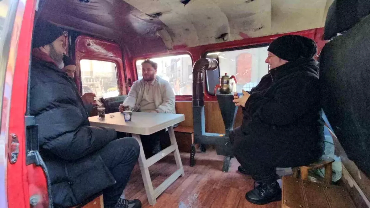 Zonguldak\'ta Minibüste Sıcak Ortam