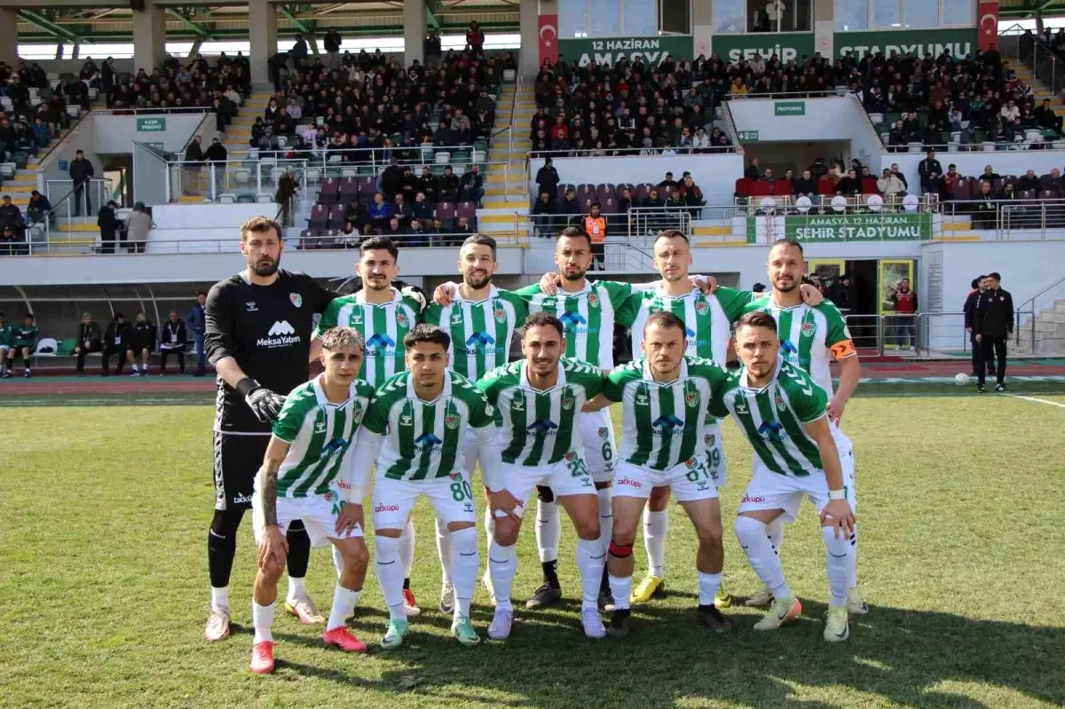 Amasyaspor, Beykoz İshaklı Spor\'u 3-1 Yendi