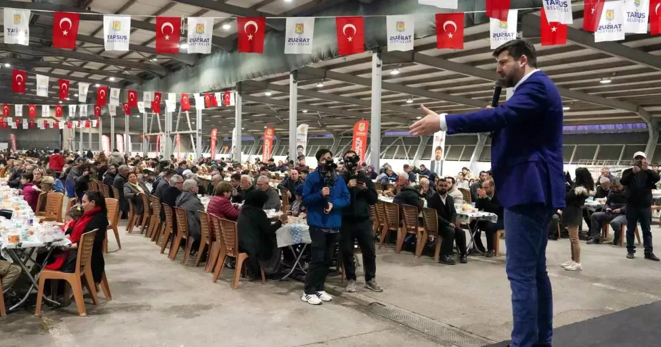 Tarsus Belediyesi Ramazan İftarında Birlik ve Beraberlik Vurgusu