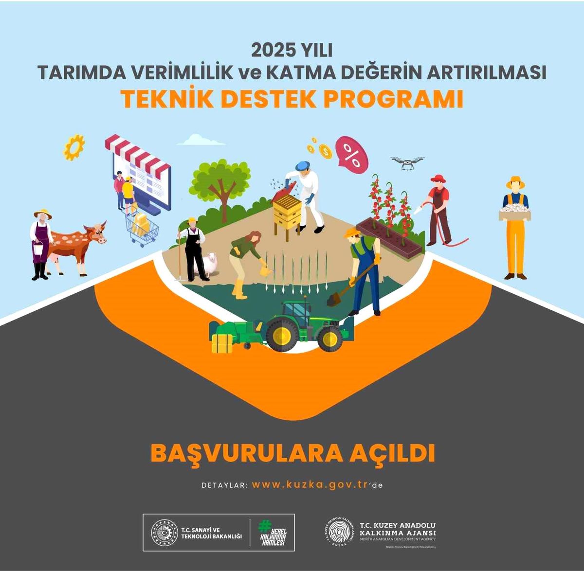 2025 Yılı Tarımda Verimlilik ve Katma Değerin Artırılması Programı Başladı