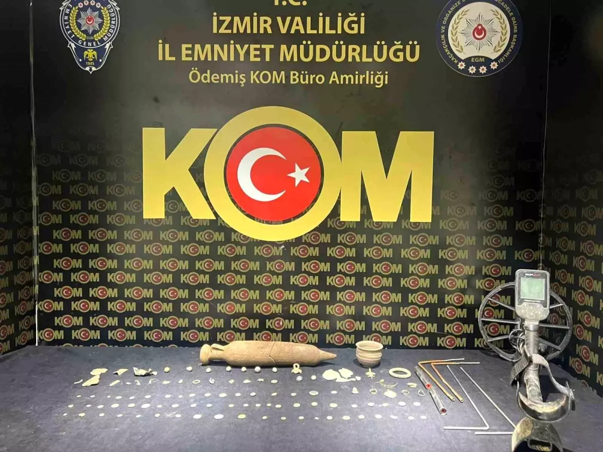 Tarihi Eser Kaçakçıları Yakalandı