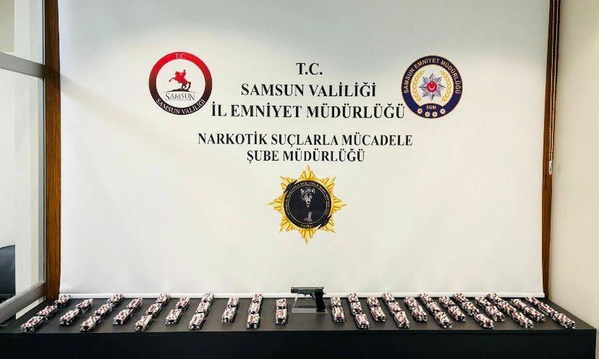 Samsun\'da Uyuşturucu Operasyonu