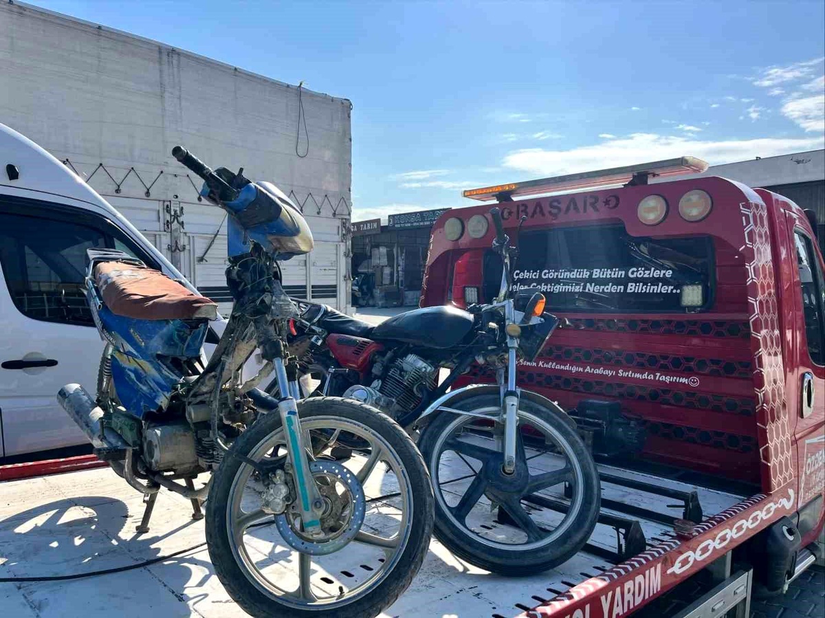 Antalya\'da Motosiklet Denetimi: 460 Ceza, 185 Araç Men