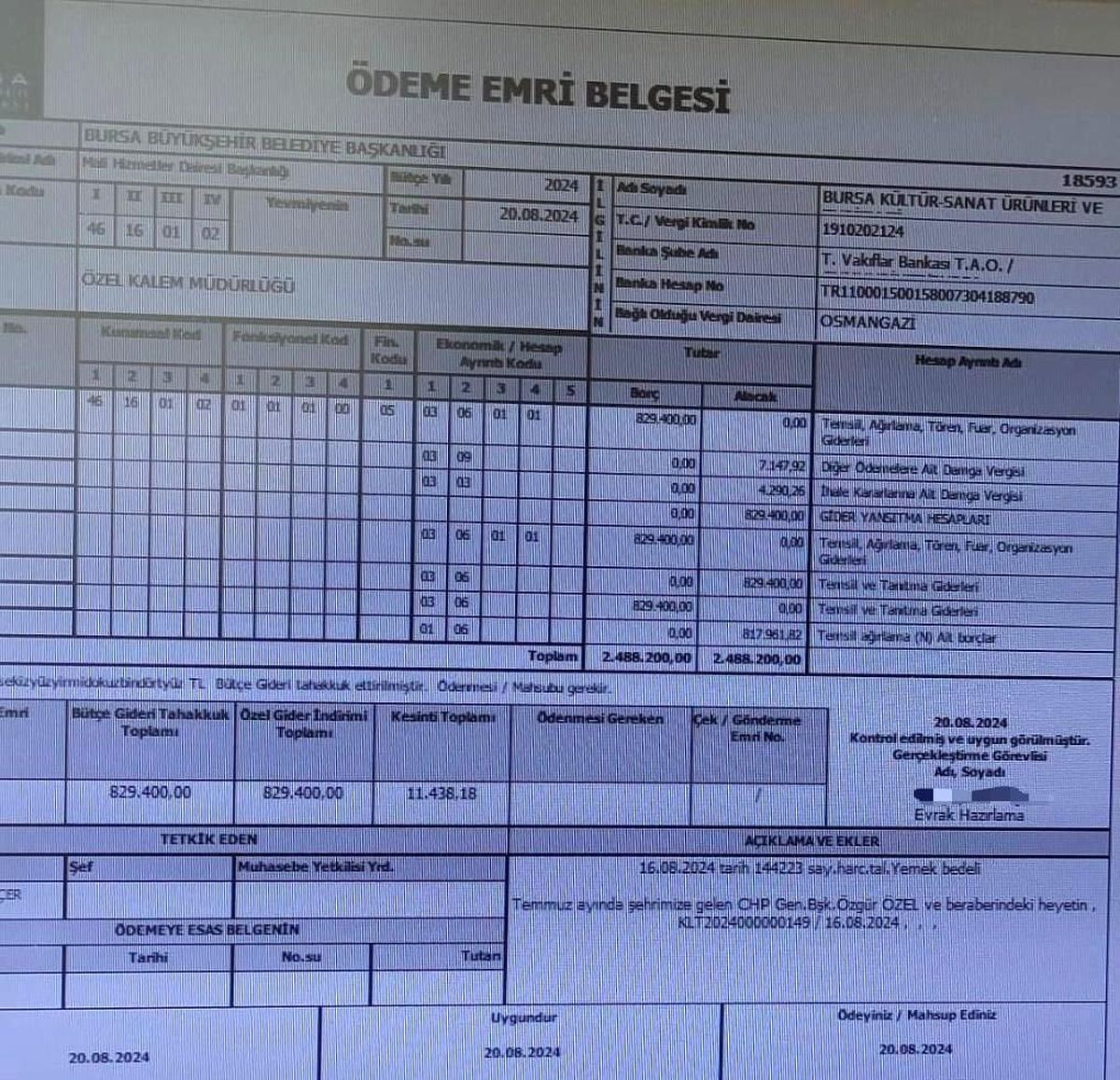 Alinur Aktaş\'tan Özgür Özel\'e Tepki: Yolsuzluk İddialarına Cevap