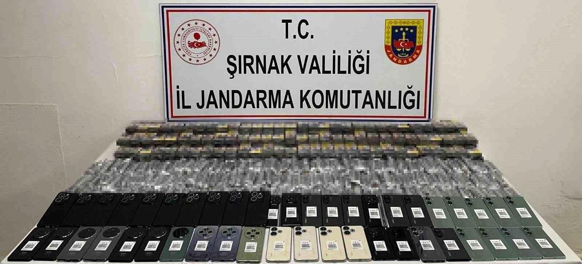 Şırnak\'ta Kaçakçılık Operasyonu