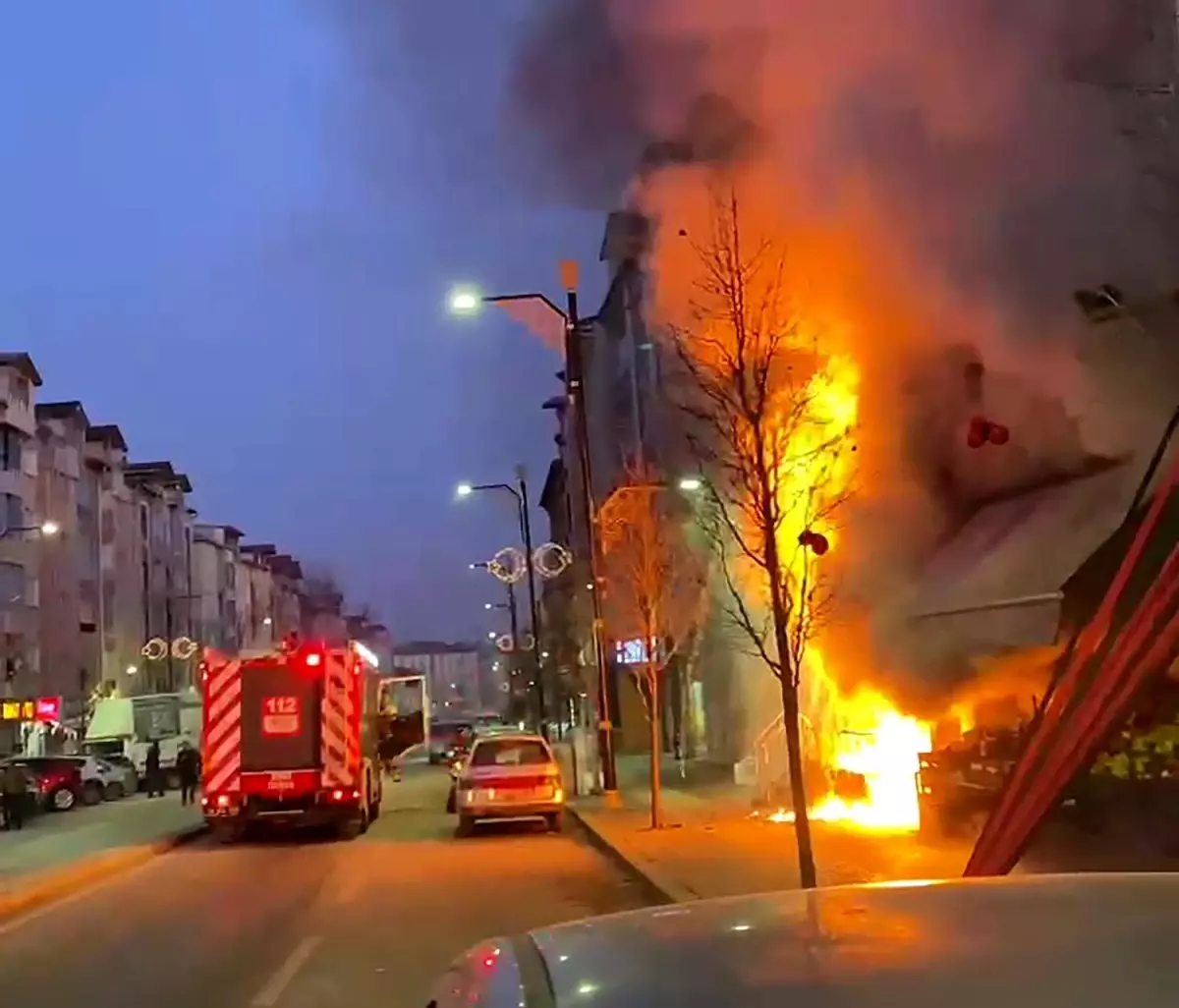 Sivas\'ta İftar Vakti Yangın Paniği