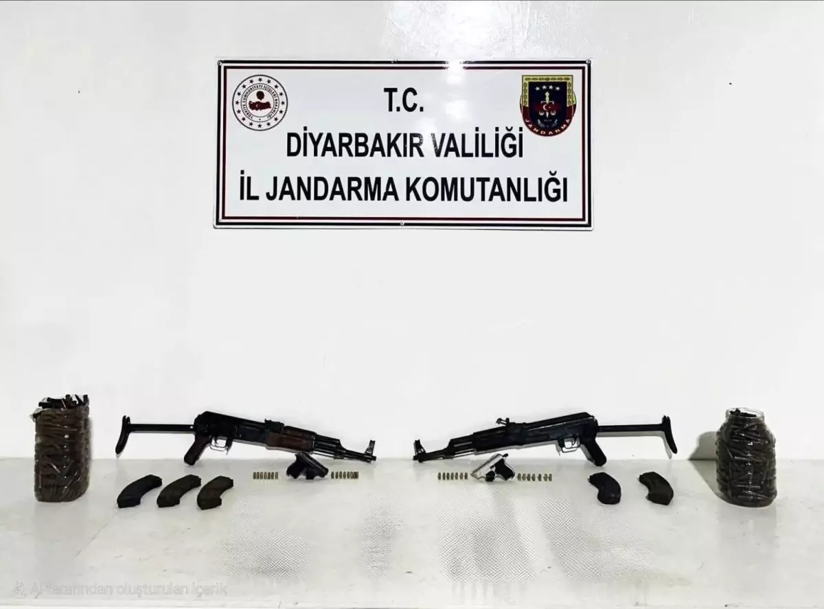 Lice\'de Silah ve Mühimmat Ele Geçirildi