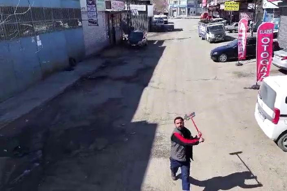 Elazığ\'da Drone Kovalamacası
