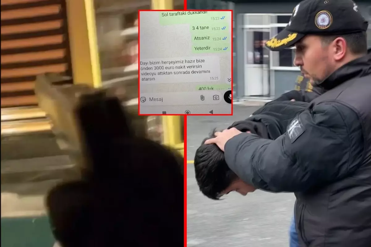 Haraç çetesinin WhatsApp yazışmaları deşifre oldu: Soldaki dükkana 3-4 tane atsanız yeter