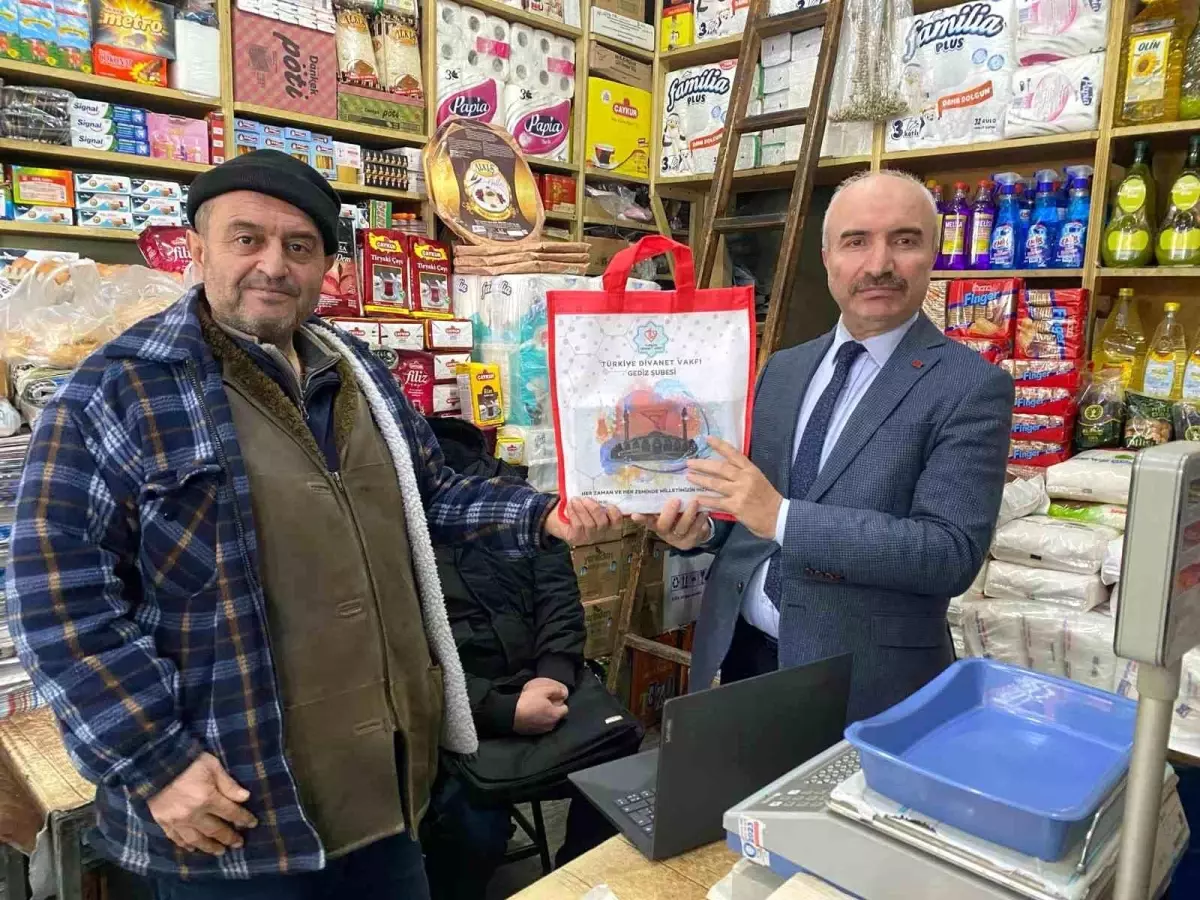 Müftü Turan\'dan Esnafa Ramazan Ziyareti