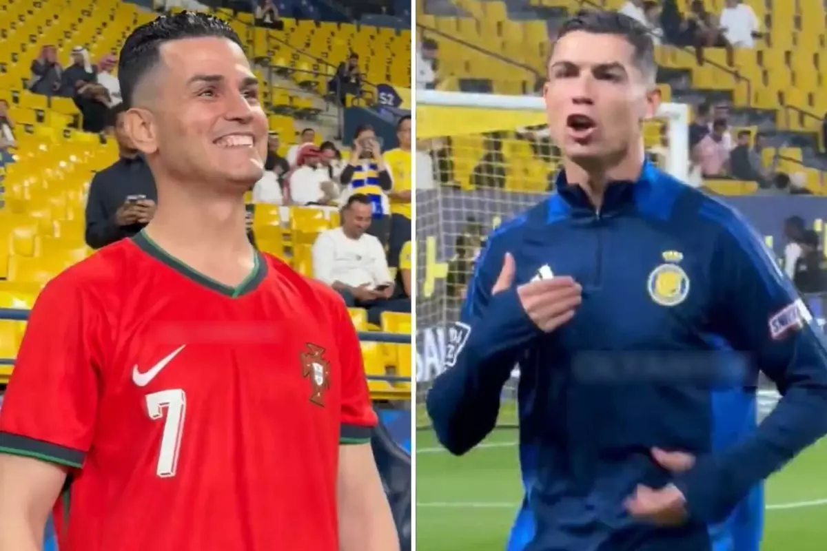 Adanalı versiyonunu gören Cristiano Ronaldo\'nun tepkisi olay oldu