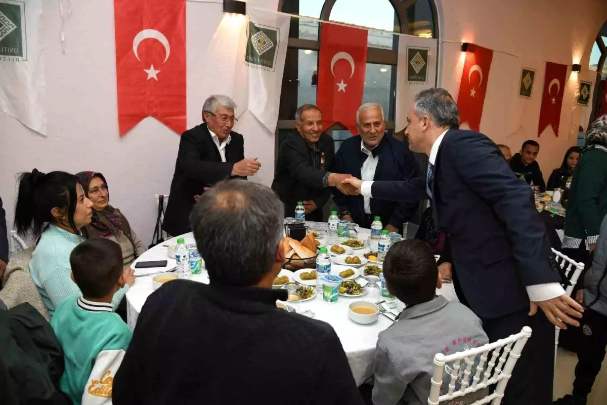 Başkan Çenet\'ten, Şehit Yakınları, Gaziler ve Aileleri onuruna iftar yemeği