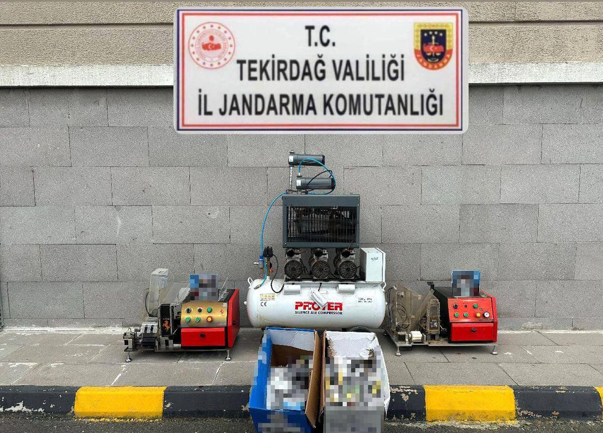 Tekirdağ\'da Kaçak Tütün ve Uyuşturucu Operasyonu