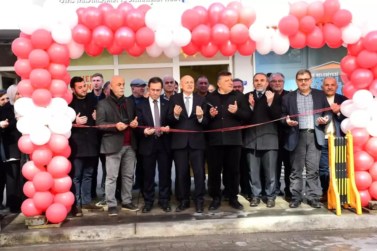 Terme Belediyesi\'nden Sosyal Market Açılışı