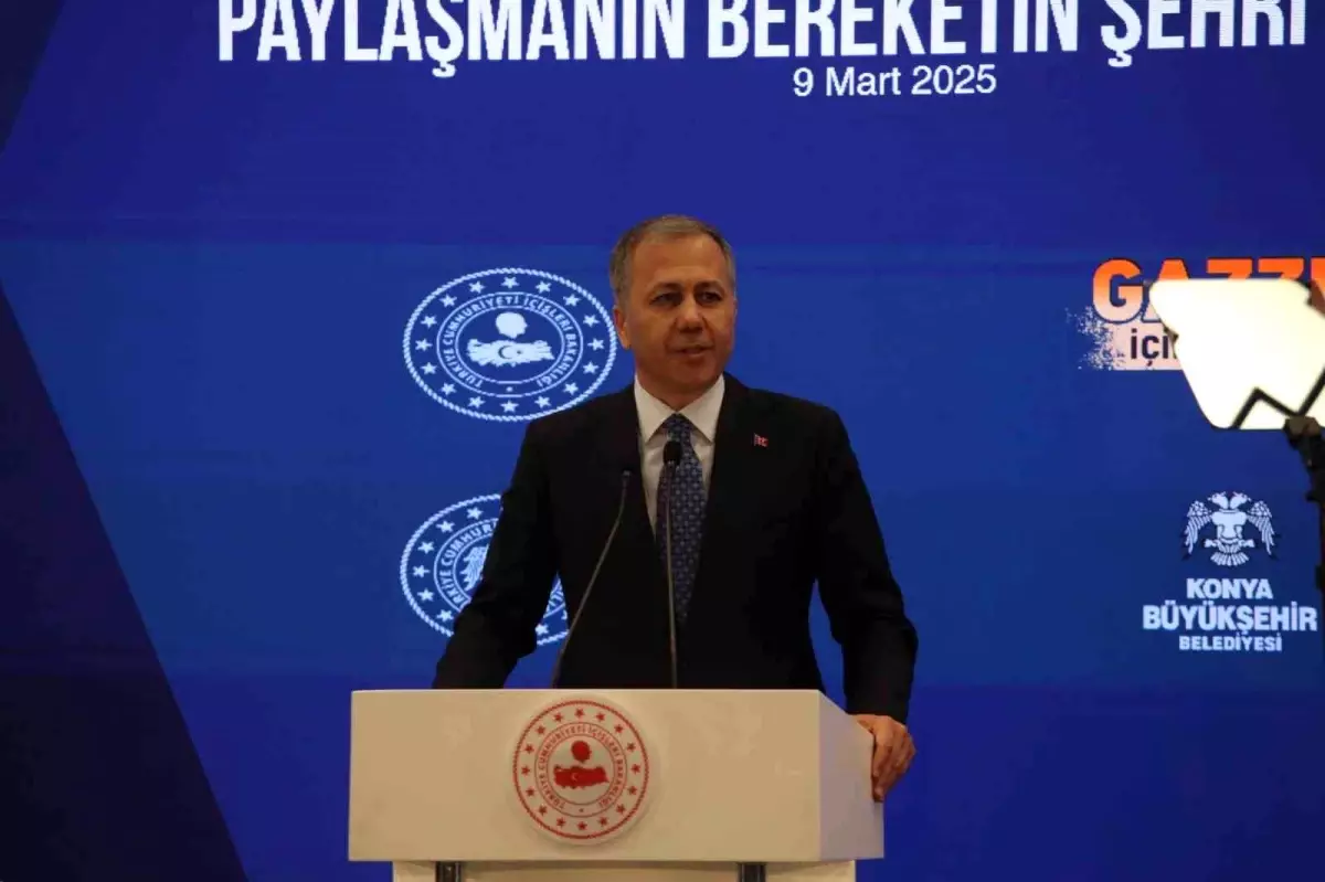 Bakan Yerlikaya: "Türkiye, Gazze\'yi yalnız bırakmamıştır, bırakmayacaktır"