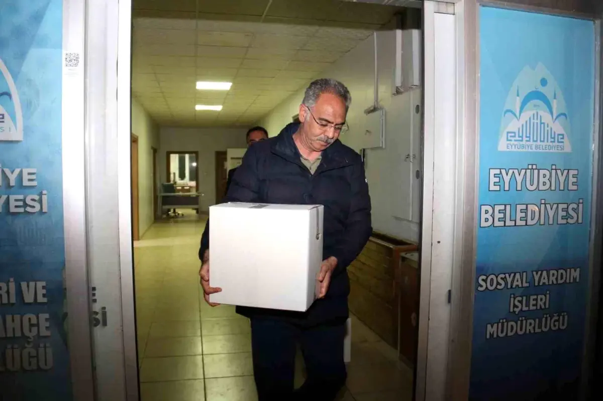 Eyyübiye Belediyesi\'nden Ramazan Ayında İhtiyaç Sahiplerine Yardım Eli