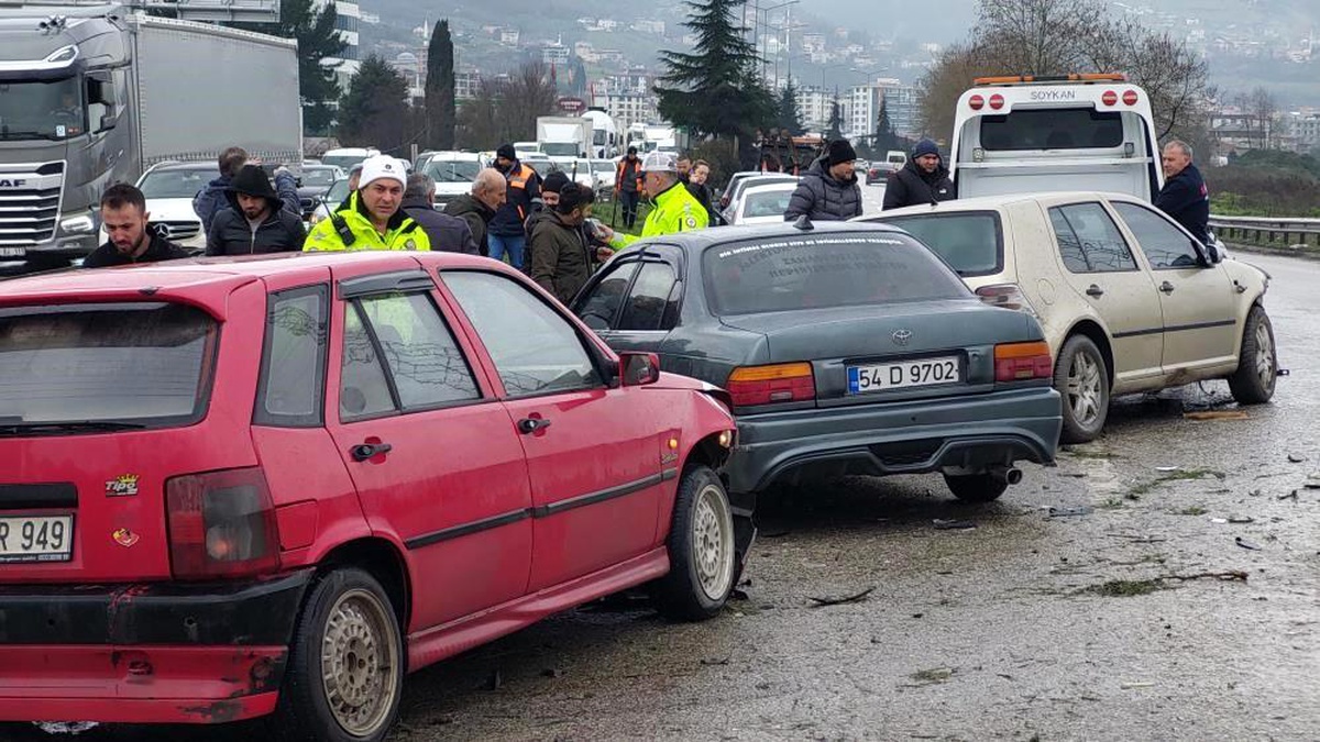 Samsun\'da Şubat\'ta 899 Trafik Kazası