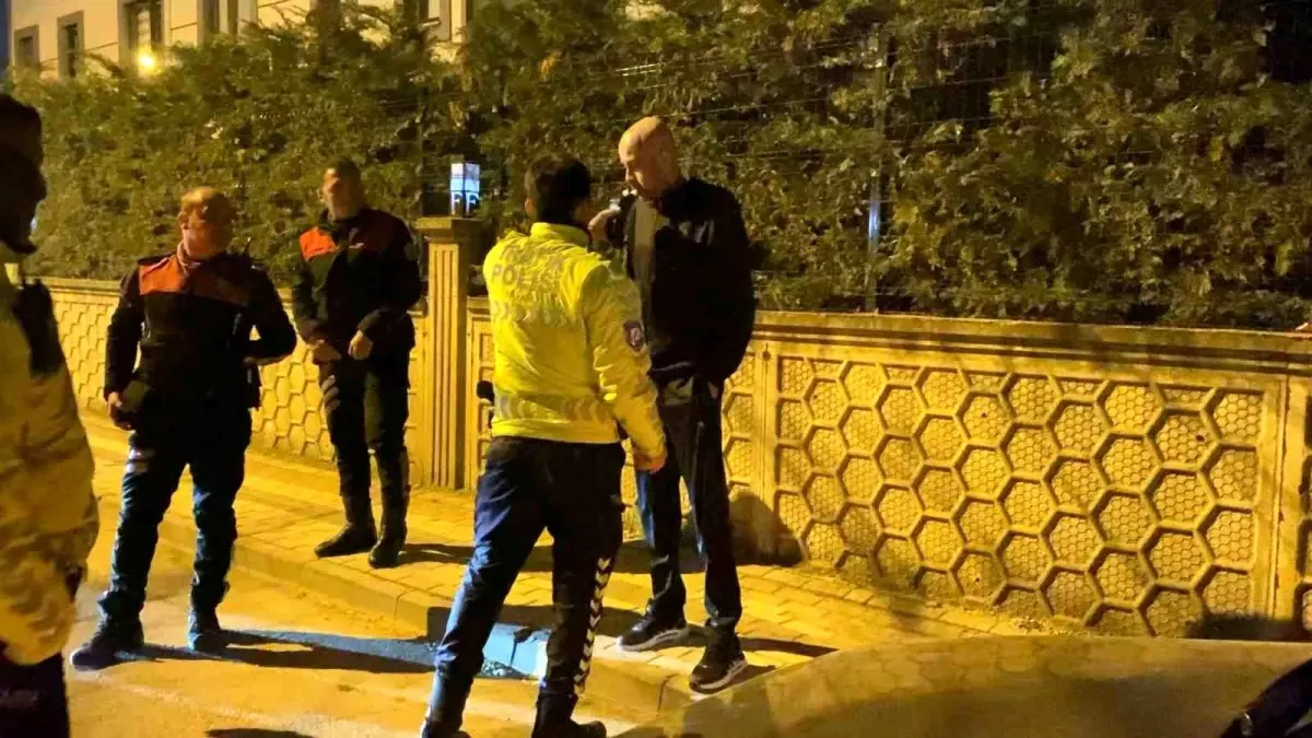 Kaçan Alkollü Sürücüye Polis Kovalamaca