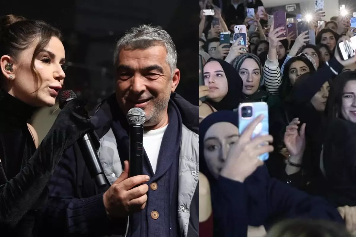 Milletvekili sahnede sesiyle beğeni topladı! Ünlü şarkıcı bile mest oldu