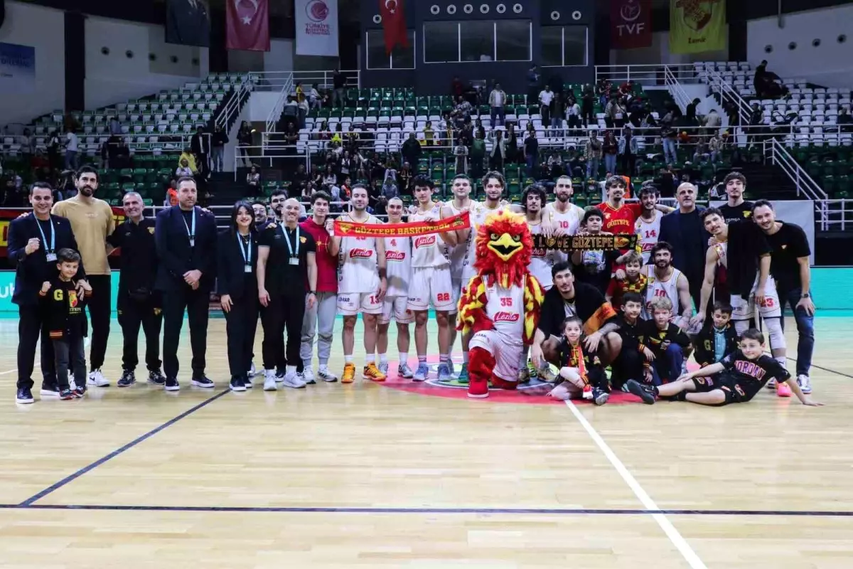 Göztepe Basketbol\'dan Gemlik Galibiyeti