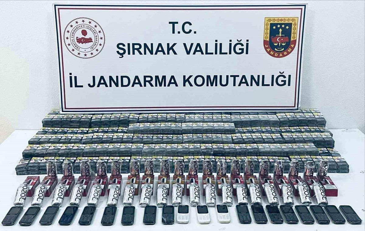Şırnak\'ta 4,5 Milyon TL\'lik Kaçakçılık Operasyonu