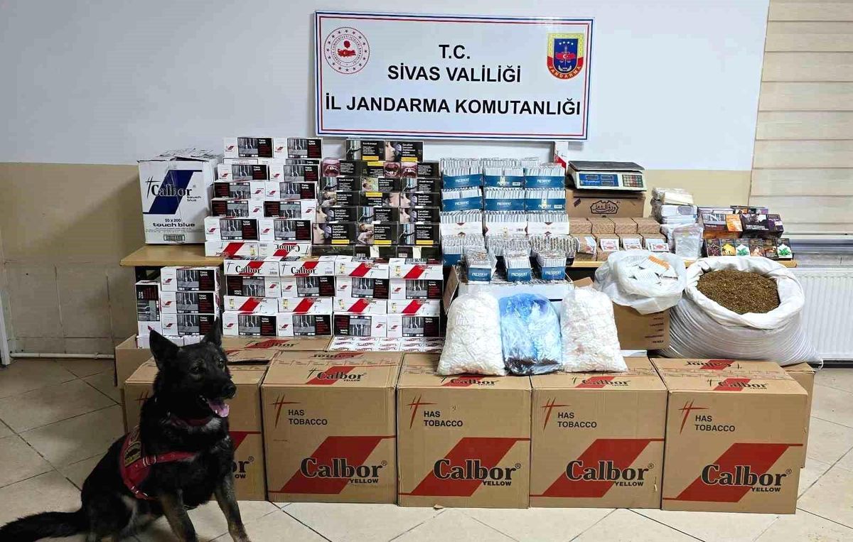 Sivas\'ta Kaçakçılık Operasyonu: 53 Şüpheli Yakalandı