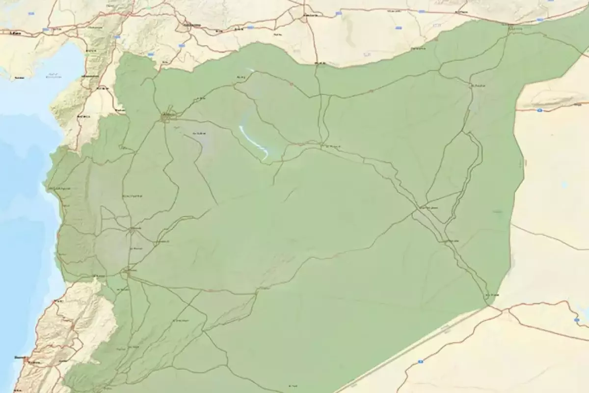 YPG ile anlaşma sonrası Suriye haritası tamamen yeşile büründü