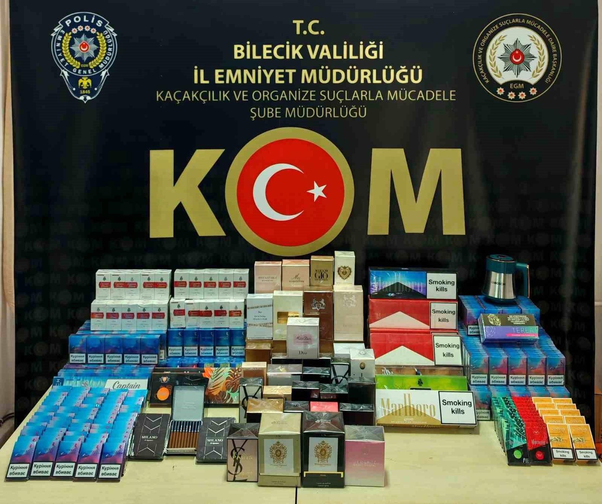 Bilecik\'te Kaçakçılık Operasyonu
