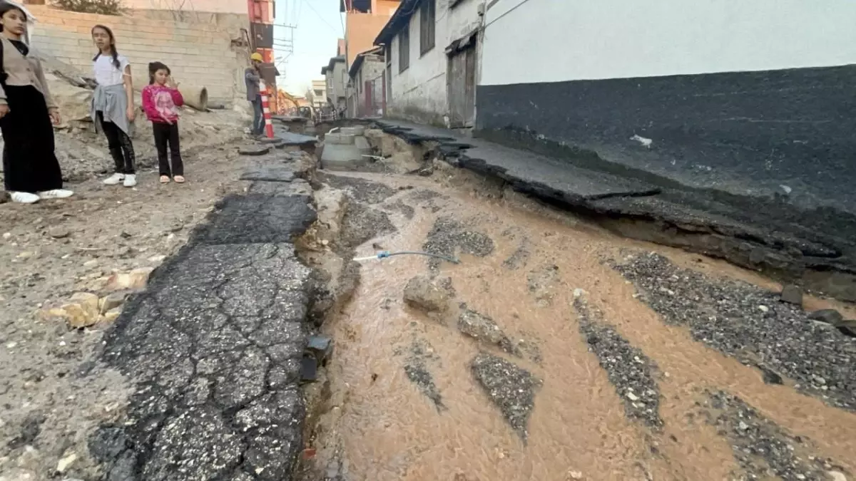 Kahramanmaraş\'ta Su Borusu Patladı