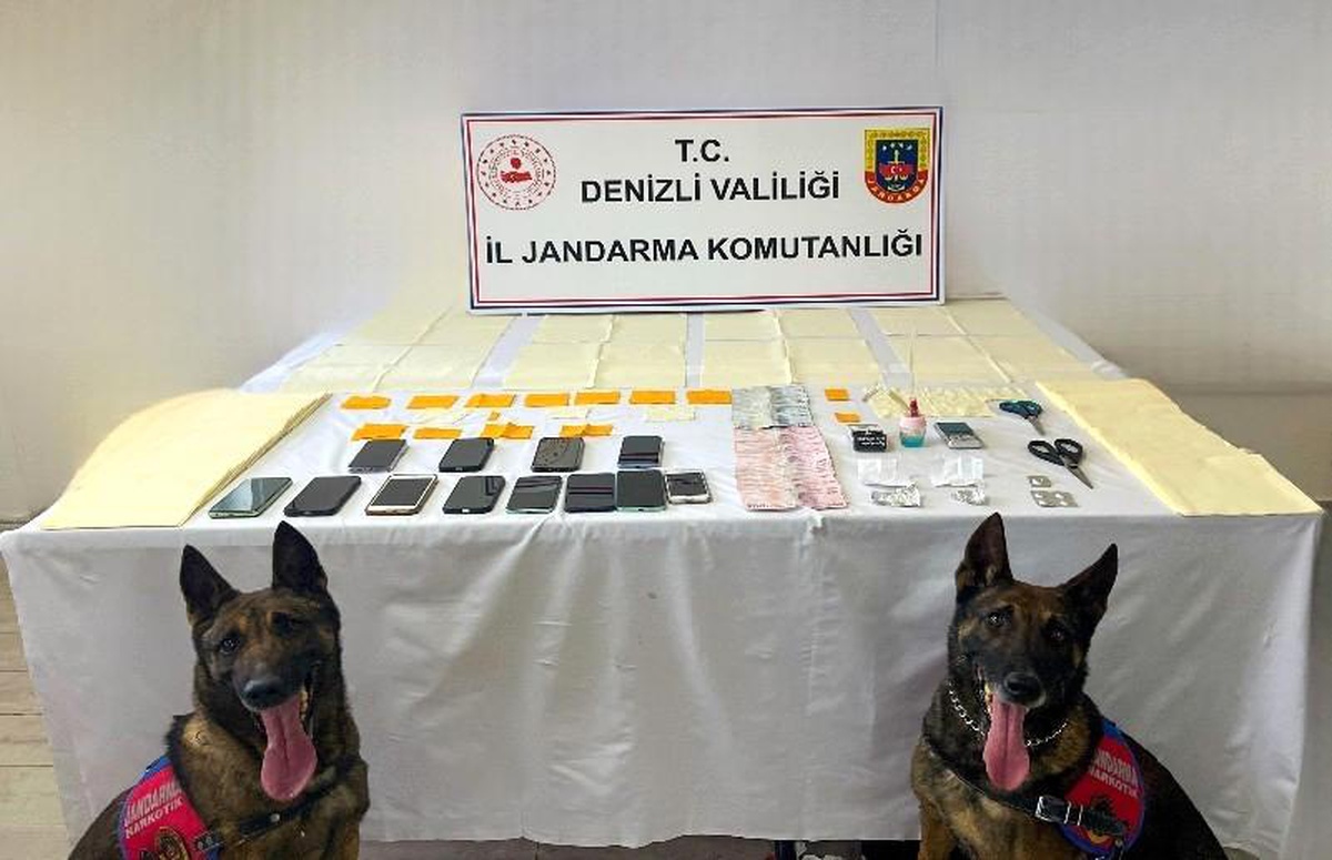 Denizli\'de Uyuşturucu Operasyonu: 6 Tutuklama