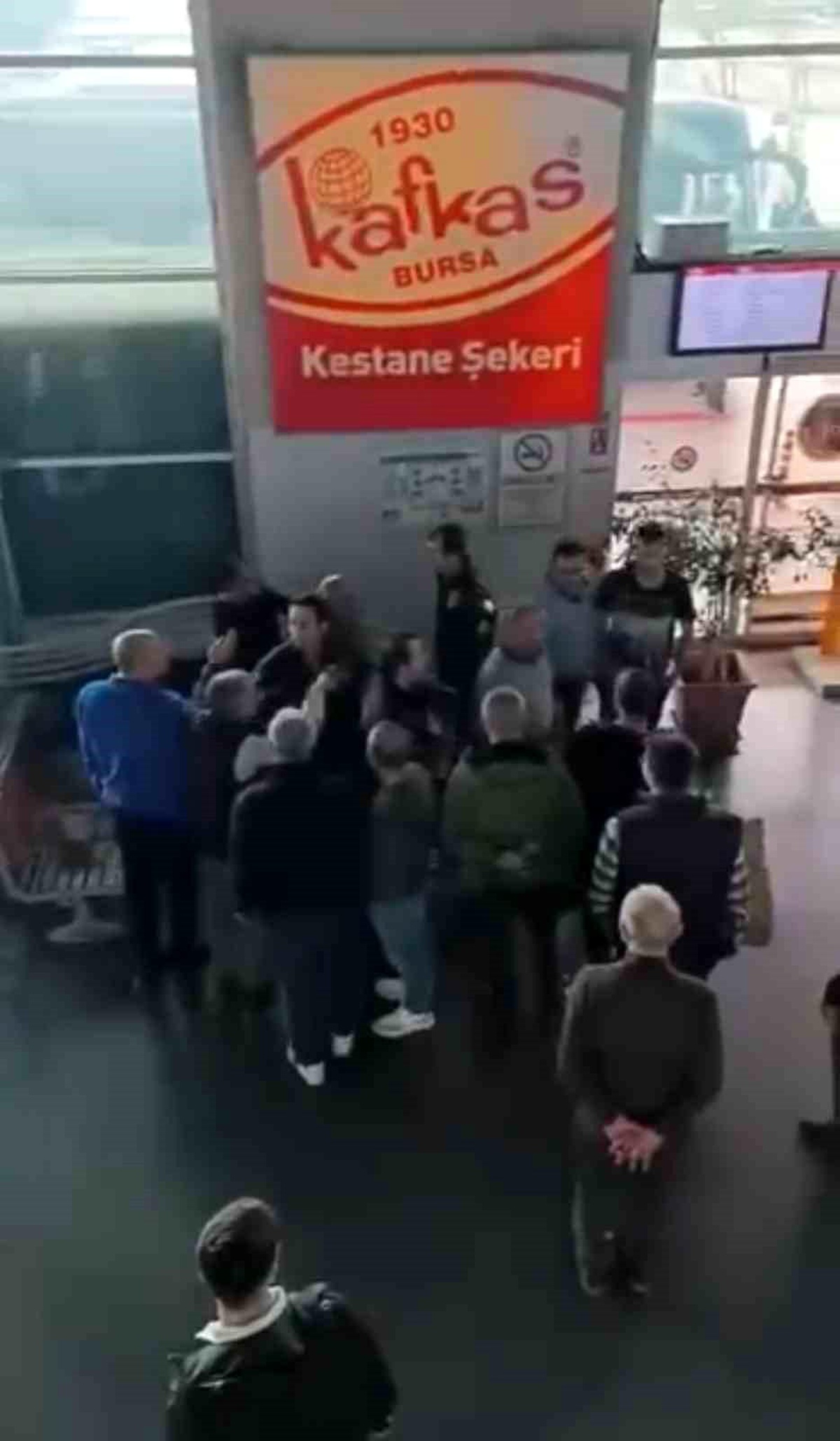 Bursa Otogarında Tartışma