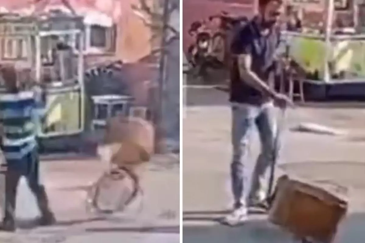 Adana\'da bahşiş alamayan ramazan davulcusu davulunu parçaladı