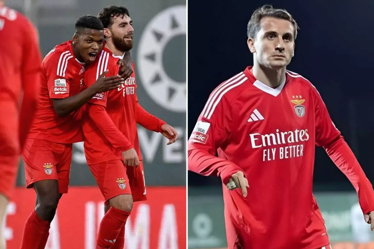 Benfica, Orkun ve Kerem\'in gol attığı maçta Rio Ave\'yi 3-2 yendi