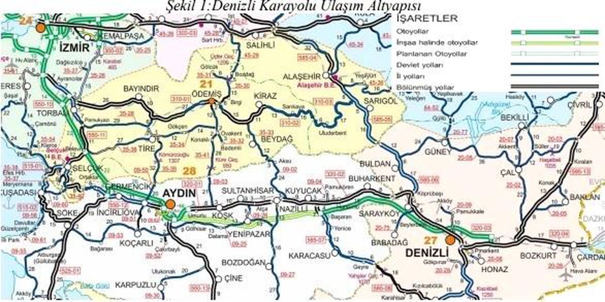 Denizli\'de Demiryolu Taşımacılığı Raporu Tamamlandı