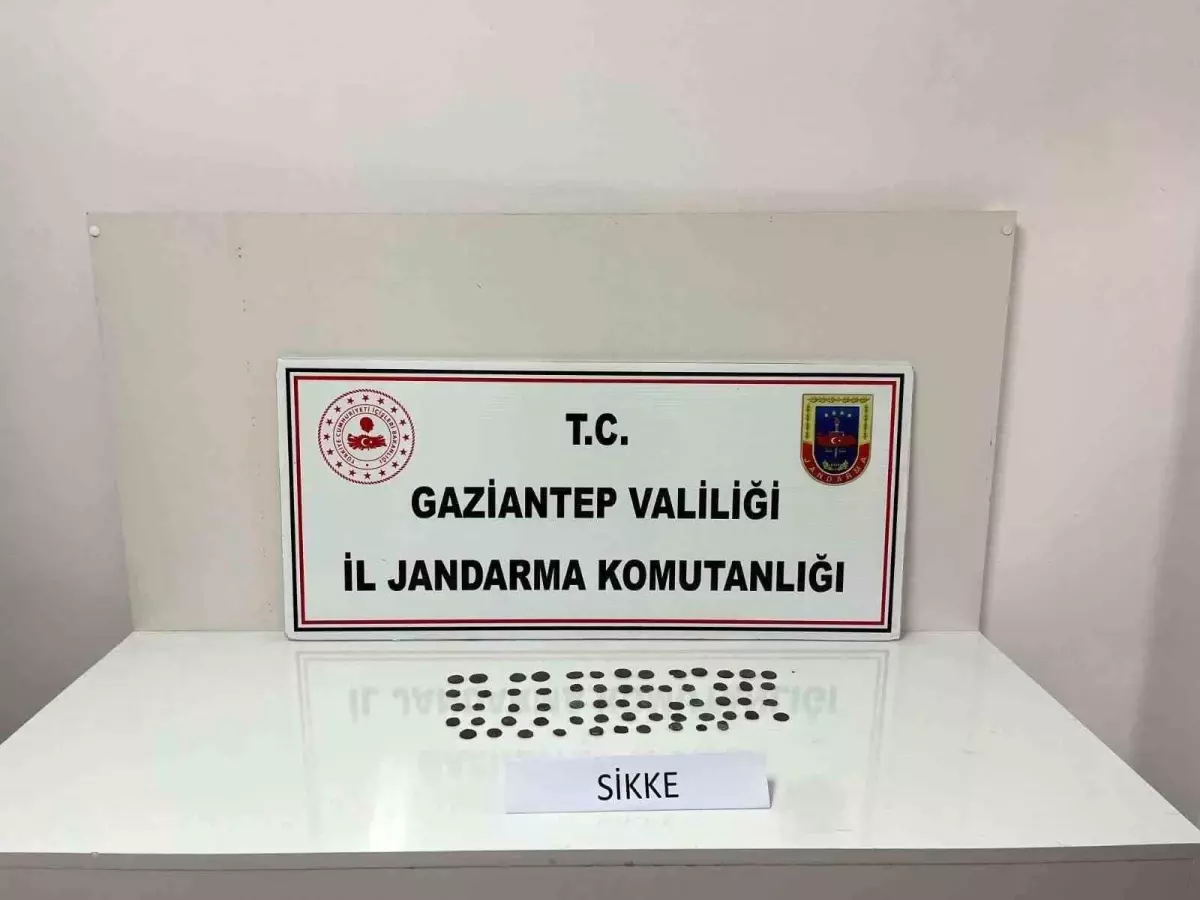 Gaziantep\'te Tarihi Sikkeler Ele Geçirildi