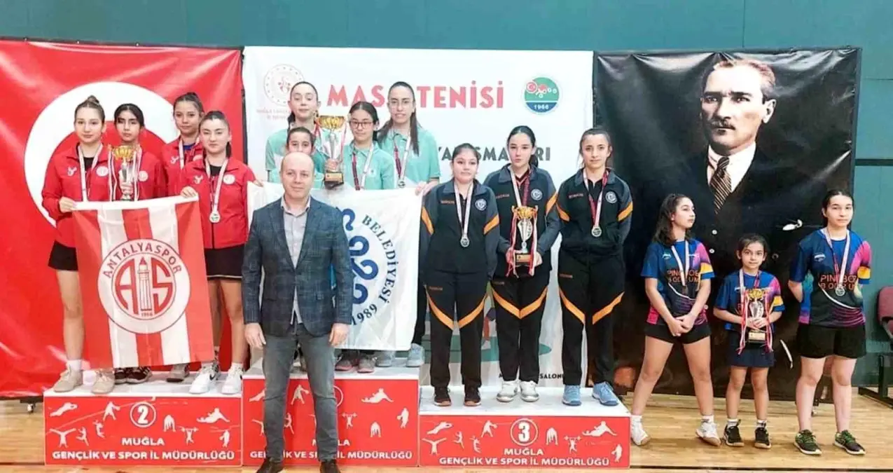 Muğla, Gençler Masa Tenisi Güney Batı Bölge Maçlarına Ev Sahipliği Yaptı
