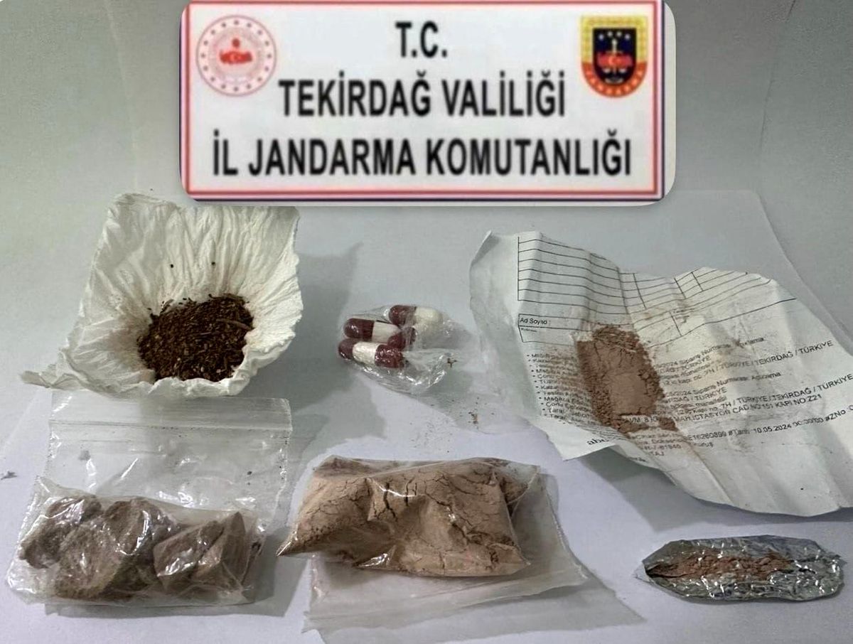 Tekirdağ\'da Uyuşturucu Operasyonu