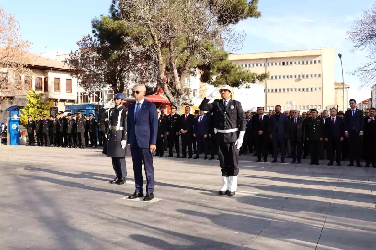 Karaman\'da Çanakkale Zaferi\'nin 110\'uncu yıl dönümünde şehitler anıldı