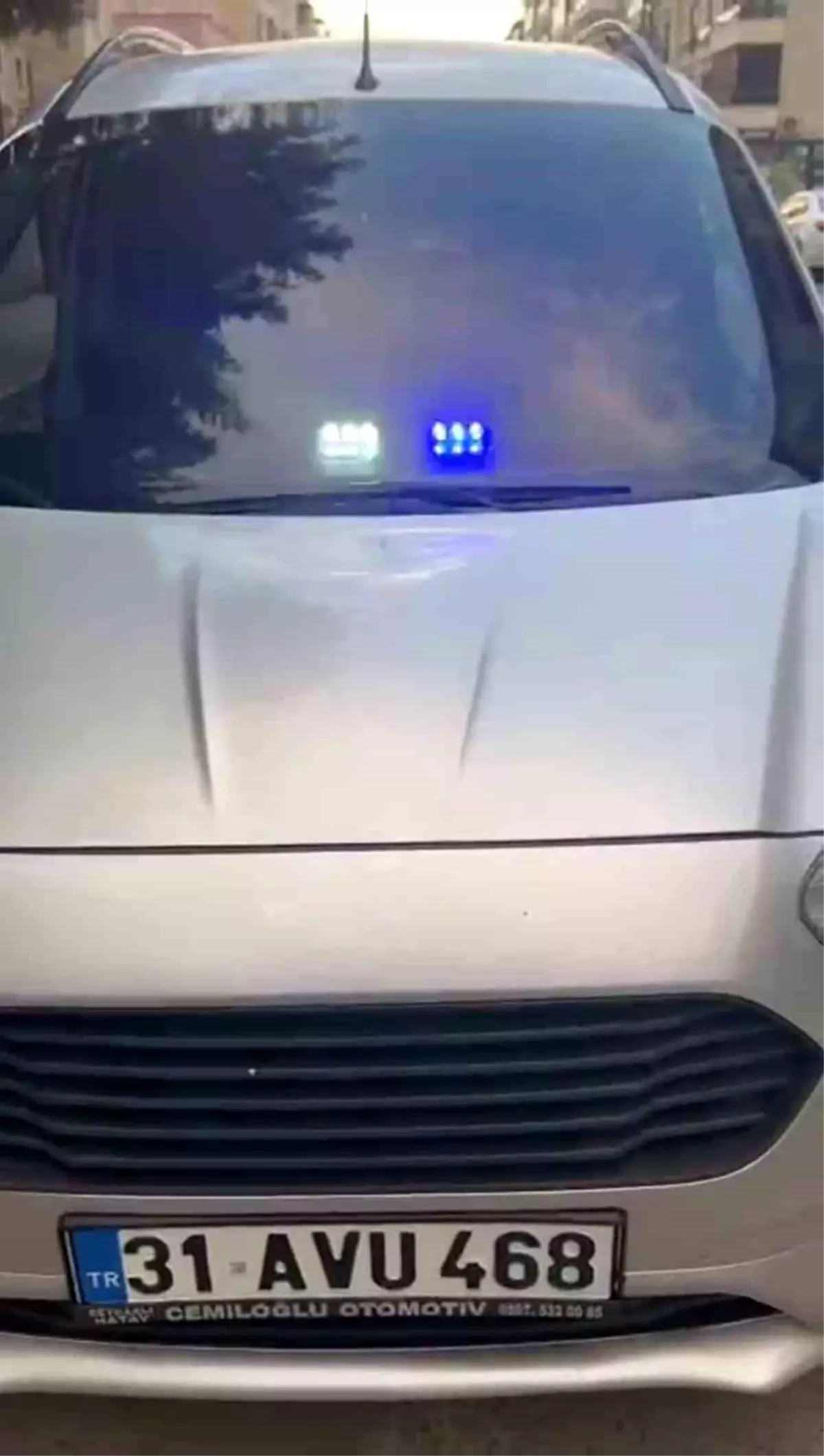 Aracına çakar takan sürücüye 280 bin TL ceza