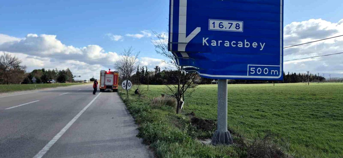 Balıkesir\'de Trafik Kazası: 1 Yaralı