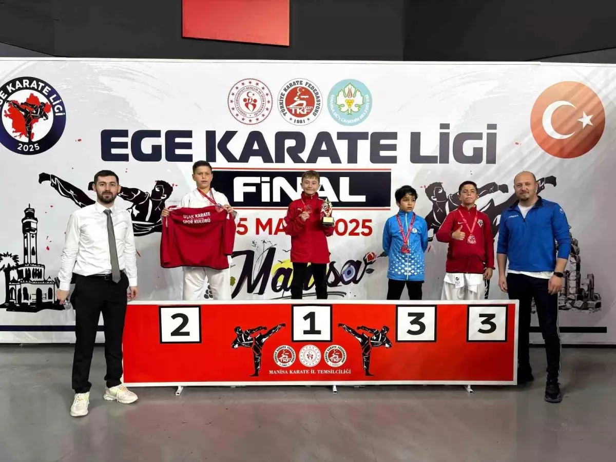 Manyas Belediyespor Karate Takımı Ege Karate Ligi\'nde Başarıya İmza Attı