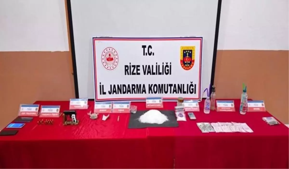 Rize\'de Uyuşturucu Operasyonu: 1 Tutuklama