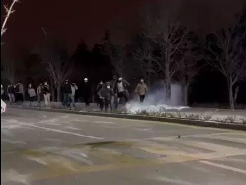 İstanbul Saraçhane'deki protestolarda 6 polis yaralandı