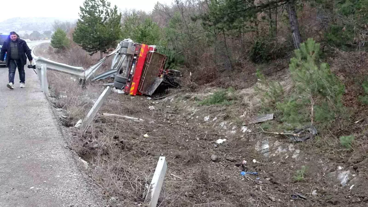 Tavşanlı\'da Trafik Kazası: 1 Yaralı