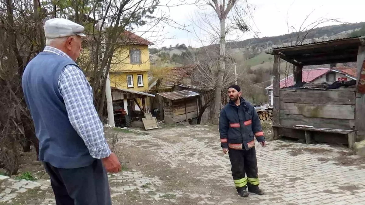 Bolu\'da Baca Yangınında İlginç Diyalog