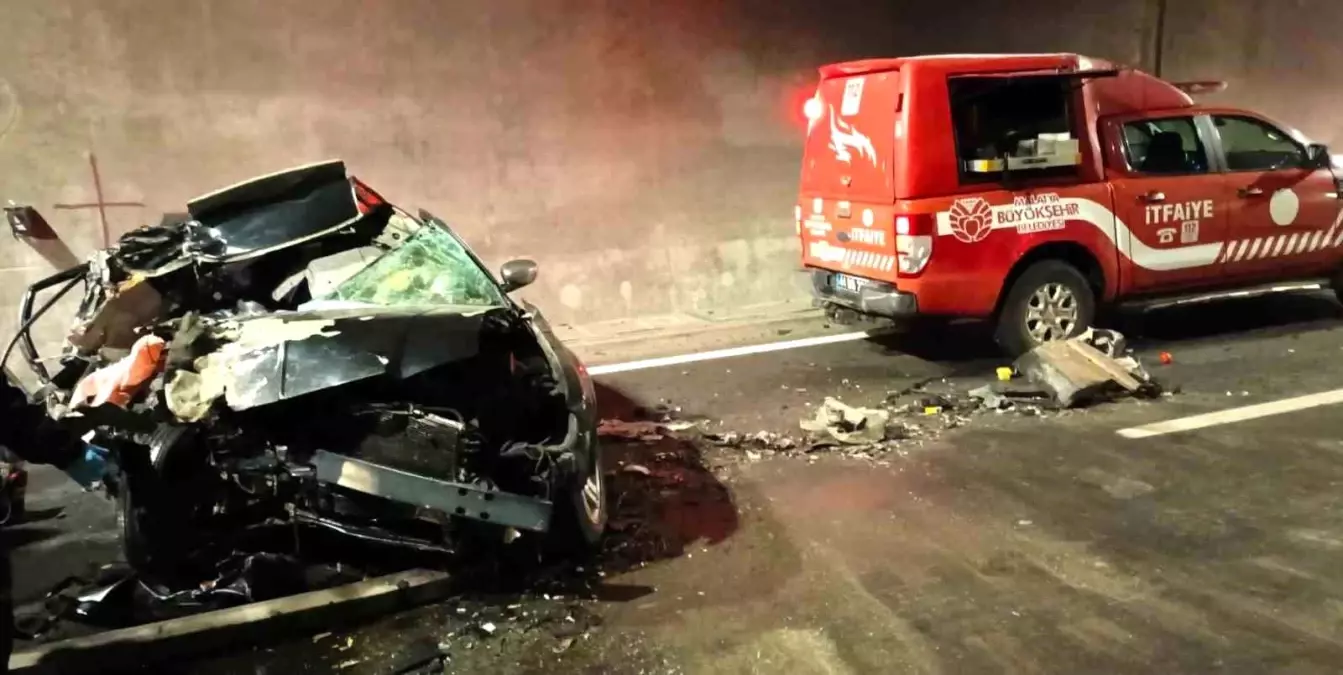 Malatya'da trafik kazası sonucu bir kişi öldü.