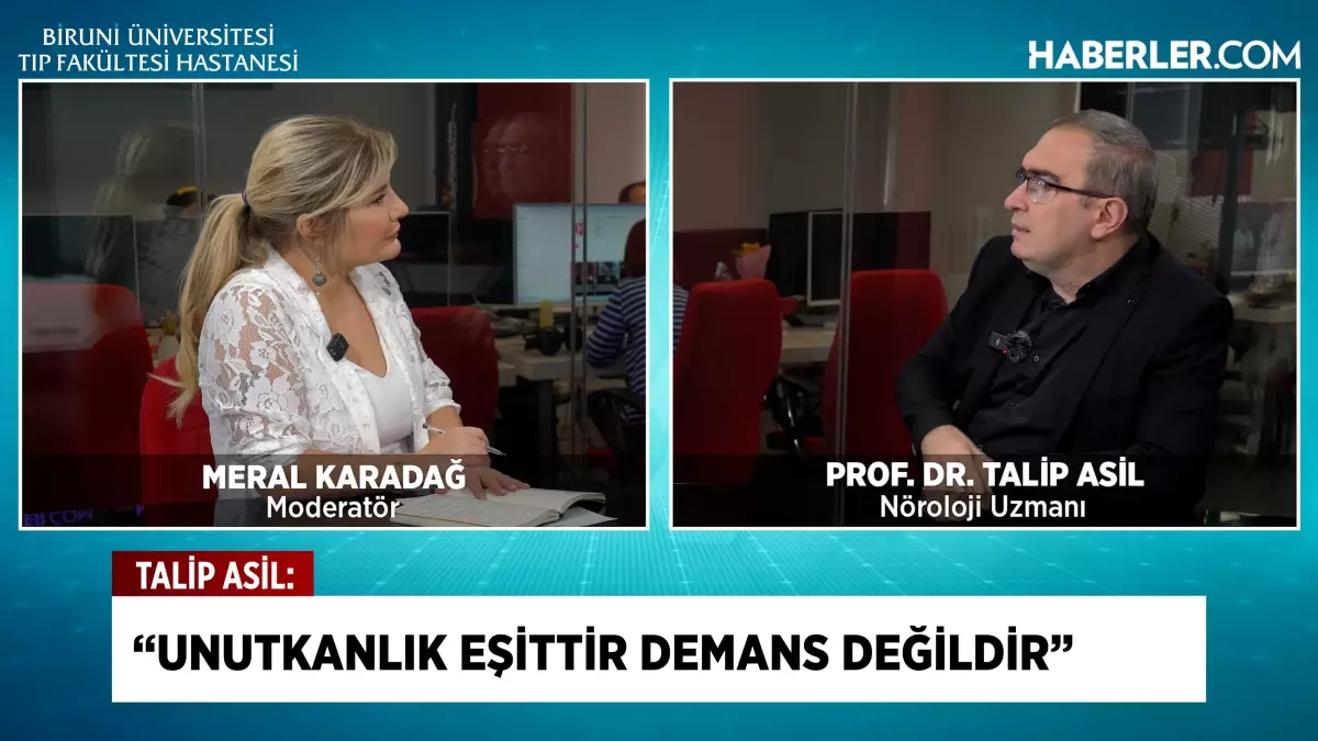 Prof. Dr. Talip Asil: Unutkanlık eşittir demans değildir