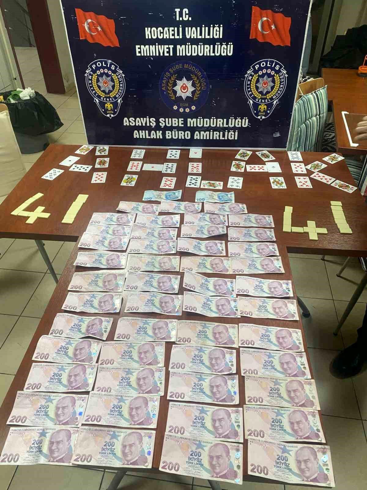 Gölcük\'te Kumar Operasyonu: 6 Kişiye Cezai İşlem
