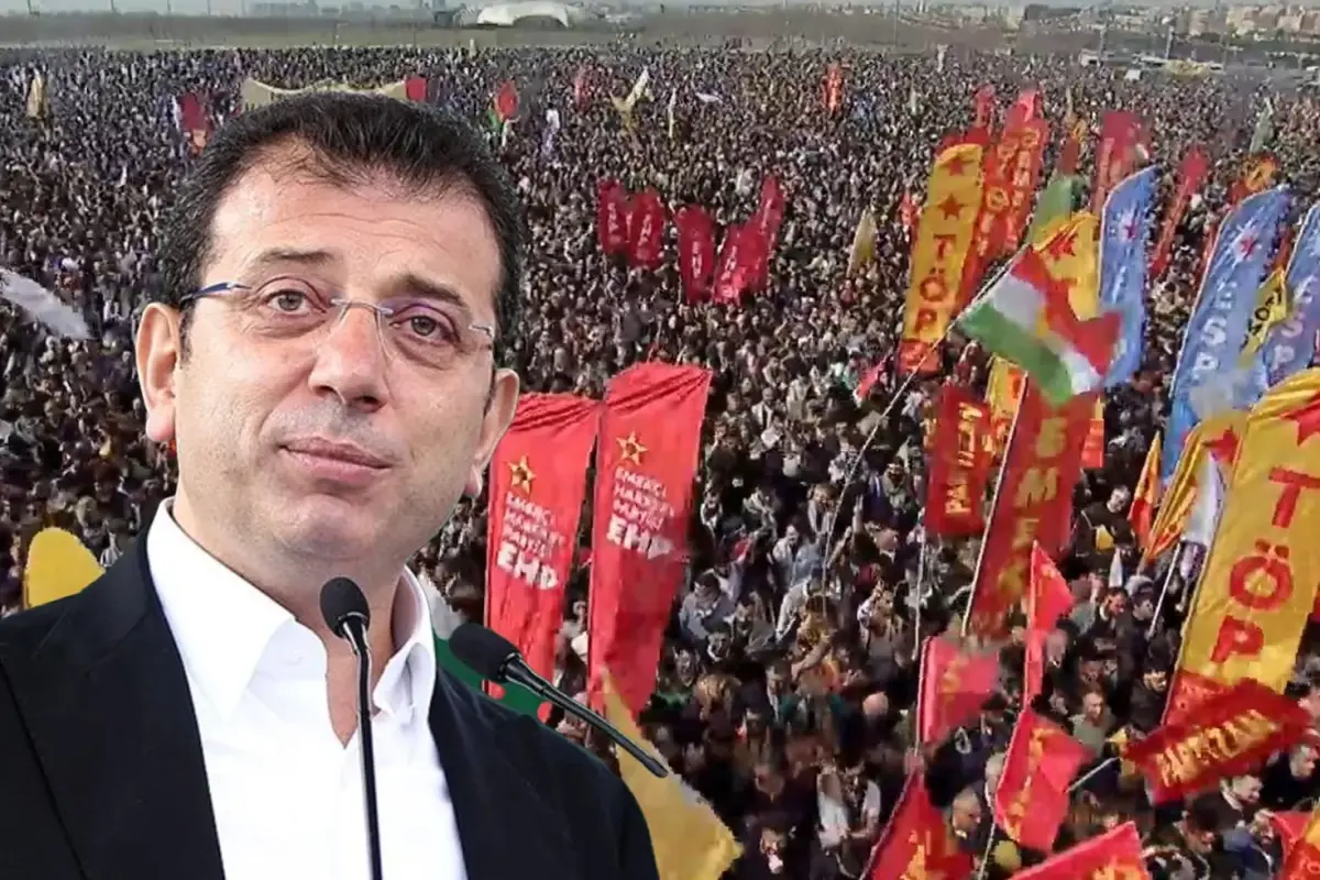 İstanbul\'daki Nevruz kutlamasında İmamoğlu\'na soğuk duş